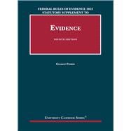 Federal Rules of Evidence 2023 Statutory Supplement to Fisher's Evidence, 4th(University Casebook Series),9781647088989