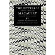 The Letters of Thomas Babington MacAulay,9780521088992