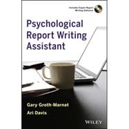 Psychological Report Writing Assistant,9780470888995