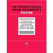 International Drum Rudiments: The 40 International Drum Rudiments Presented on an Easy to Read, 2-color 18