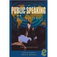 Public Speaking in a Multicultural Society : The Essentials