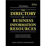 Directory of Business Information Resources 2016