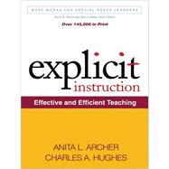 Explicit Instruction