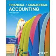 Financial and Managerial Accounting