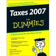 Taxes 2007 For Dummies<sup>®</sup>