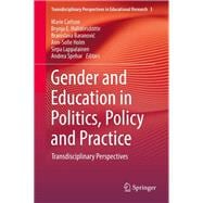 Gender and Education in Politics, Policy and Practice