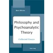 Philosophy and Psychoanalytic Theory