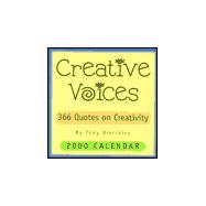 Creative Voices 2000 Calendar: 366 Quotes on Creativity