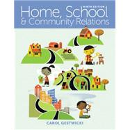 Home, School, and Community Relations,9781305089013