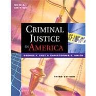Criminal Justice in America Media Edition (with InfoTrac)