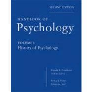 Handbook of Psychology, History of Psychology