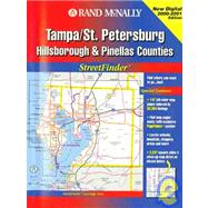 Rand McNally Streetfinder Tampa/St. Petersburg: Hillsborough & Pinellas Counties