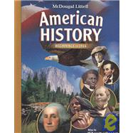American History, Grades 6-8 Beginnings to 1914: Mcdougal Littell American History