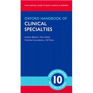 Oxford Handbook of Clinical Specialties