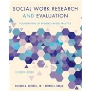 Social Work Research and Evaluation Foundations of Evidence-Based Practice