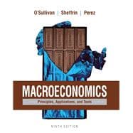 Macroeconomics Principles, Applications, and Tools