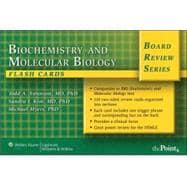 BRS Biochemistry and Molecular Biology Flash Cards, Revised