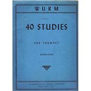 Wurm 40 Studies for Trumpet (2025)