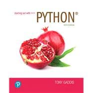 Starting Out with Python [RENTAL EDITION],9780135929032