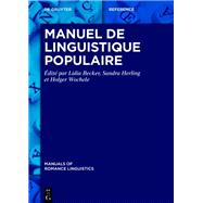 Manuel de linguistique populaire
