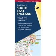 South East England Road Map South East England 3.