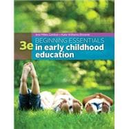Beginning Essentials in Early Childhood Education,9781305089037