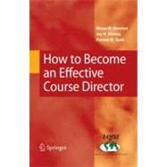 How to Become an Effective Course Director