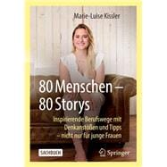 80 Menschen – 80 Storys book cover, ISBN 9783658379049