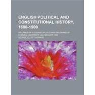 English Political and Constitutional History