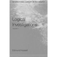Logical Investigations Volume 1