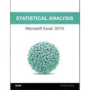 Statistical Analysis Microsoft Excel 2016