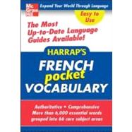 Harrap's Pocket French Vocabulary