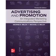 Advertising and Promotion: An Integrated Marketing Communications Perspective [Rental Edition]