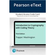 Pearson eText for Introduction to Cryptography with Coding Theory -- Access Card