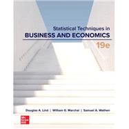 Statistical Techniques in Business and Economics