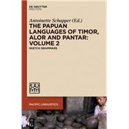 The Papuan Languages of Timor, Alor and Pantar