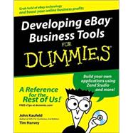 Developing eBay Business Tools For Dummies