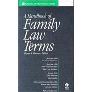 A Handbook of Family Law Terms