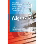 Wägelexikon/ Dictionary of Weighing