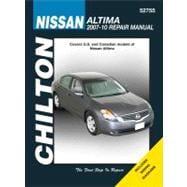 Chilton Nissan Altima Repair Manual 2007 - 2010