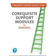 Workbook to Accompany Corequisite Support Modules for Statistics