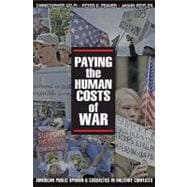 Paying the Human Costs of War