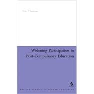 Widening Participation In Post-compulsory Education