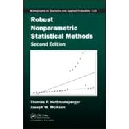 Robust Nonparametric Statistical Methods, Second Edition book cover, ISBN 9781439809082