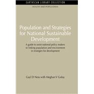 Population and Strategies for National Sustainable Development: Population and Strategies for National Sustainable Development