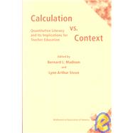 Calculation vs. Context