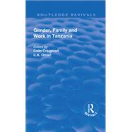 Gender, Family and Work in Tanzania