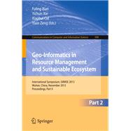 Geo-Informatics in Resource Management and Sustainable Ecosystem