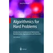 Algorithmics for Hard Problems