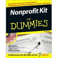Nonprofit Kit For Dummies<sup>®</sup>, 2nd Edition